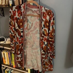 Daniel Rainn Multicolor Floral Cardigan